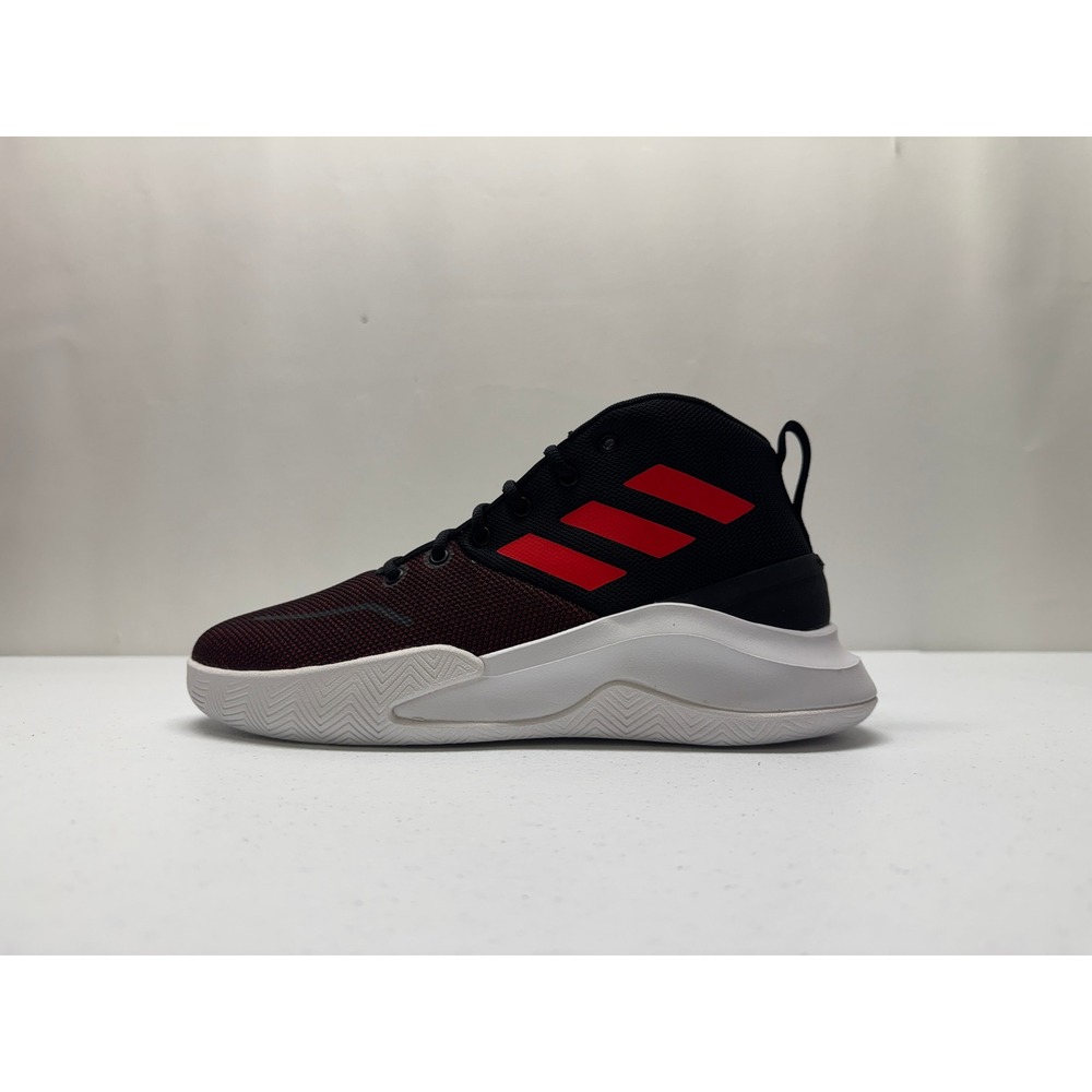 Adidas‎ Basketball Mens 9.5 Burgundy OwnTheGame Mid Top Athletic Sneakers - Picture 8 of 11